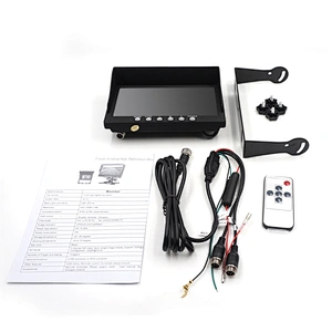 7inch U bracket 2 way input  AHD stand alone monitor for Truck or bus