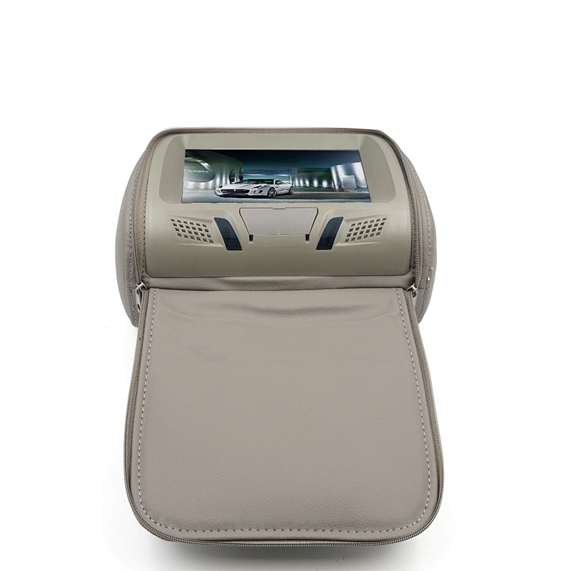 7inch Universal headrest TFT LCD monitor with zipper