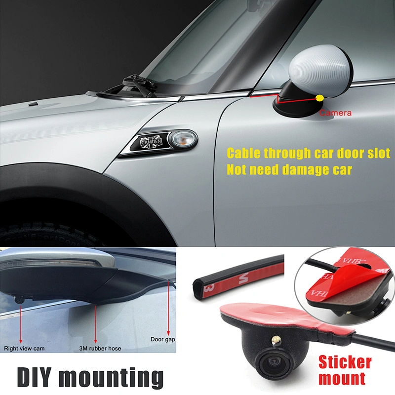 Intelligent side view camera system(car dvr vision)