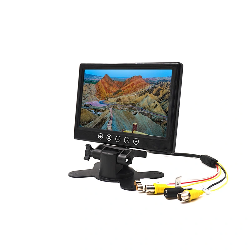 7inch touch key Stand alone  LCD monitor with BNC connector