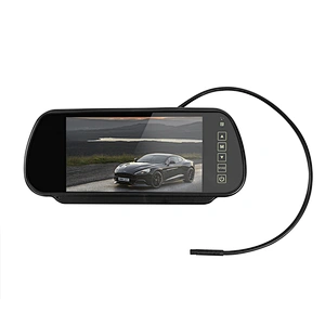 12-36V  7 inch  rearview mirror monitor with oem bracket