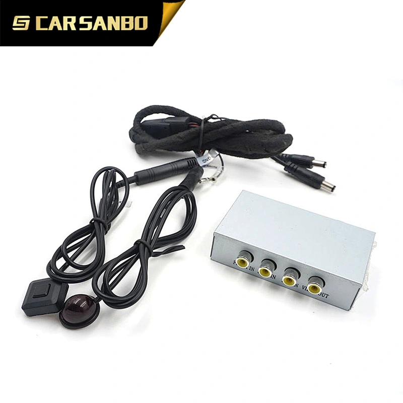 FVBR Front and rearview switch box with dual recorder/Wide angle frontview camera optional