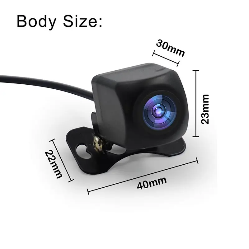 Nightvision wifi rear view camera with wifi android and ios apps for smartphone