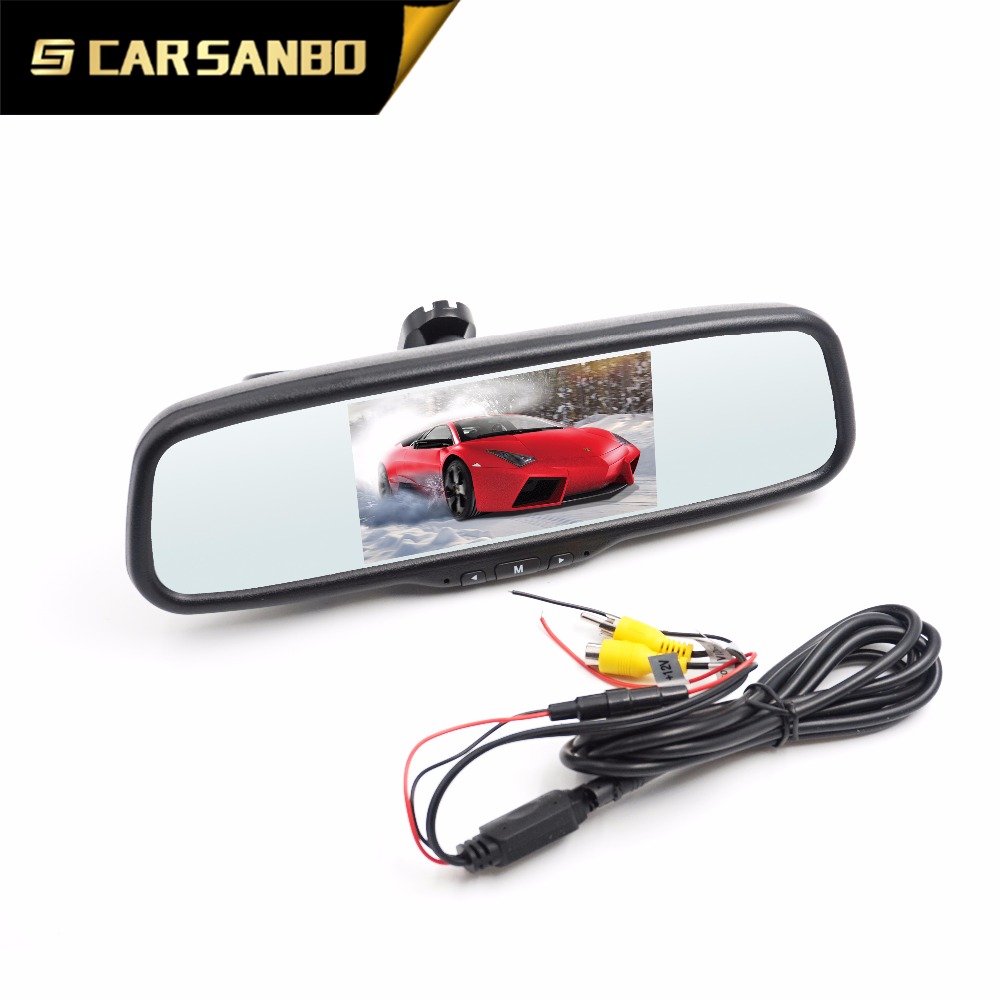 RM530HS 5 inch interior Rearview Mirror OEM monitor with car rearview camera