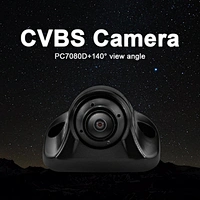 PC7080D CVBS Metal body private mold 360 degree rotatable backup camera with 140 degree horizontal angle