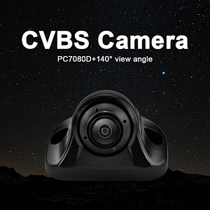 PC7080D CVBS Metal body private mold 360 degree rotatable backup camera with 140 degree horizontal angle