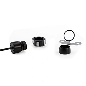 12.5mm mini car rear view camera with guide line switchable cable
