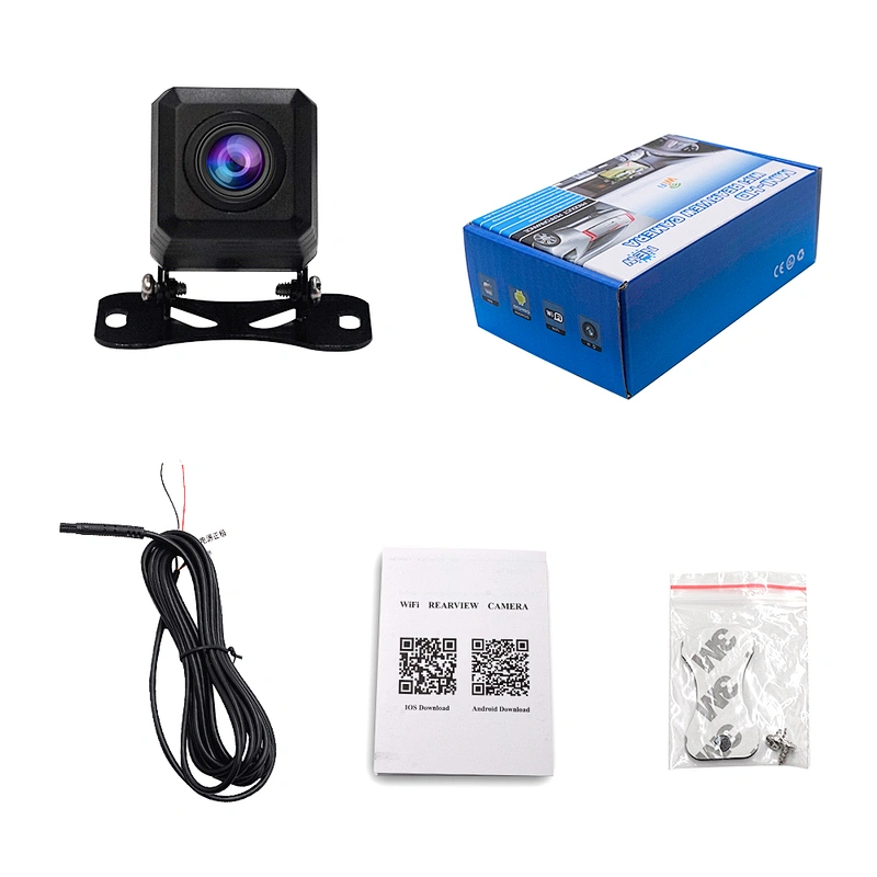 waterproof HD Wireless wifi car rear view camera without parking line