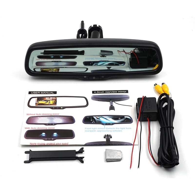 4.3inch OEM Rear-View mirror monitor with auto dimming function