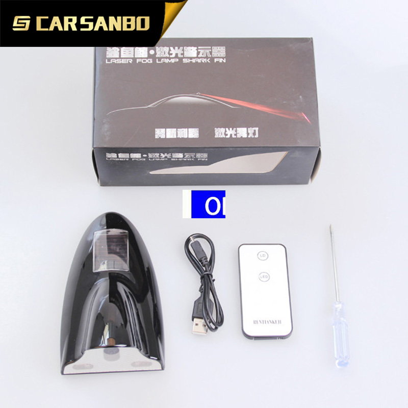 High quality Solar sharp fin laser fog light with good price