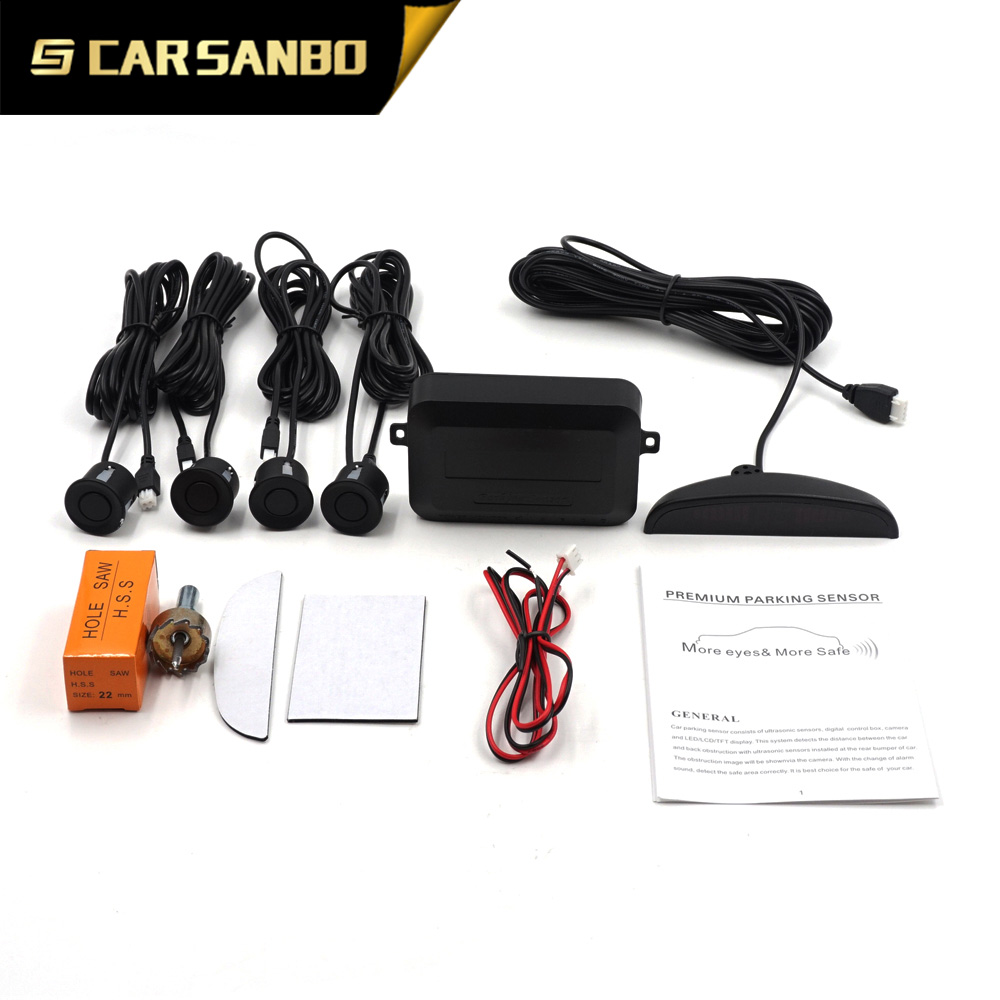 PS3800 car reversing aid parking sensor with LED display