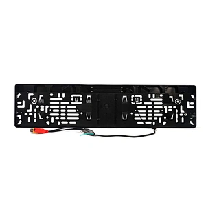 EU license plate camera IR night vision front reverse dual control car camera with 2.4G Transmitter and Receiver