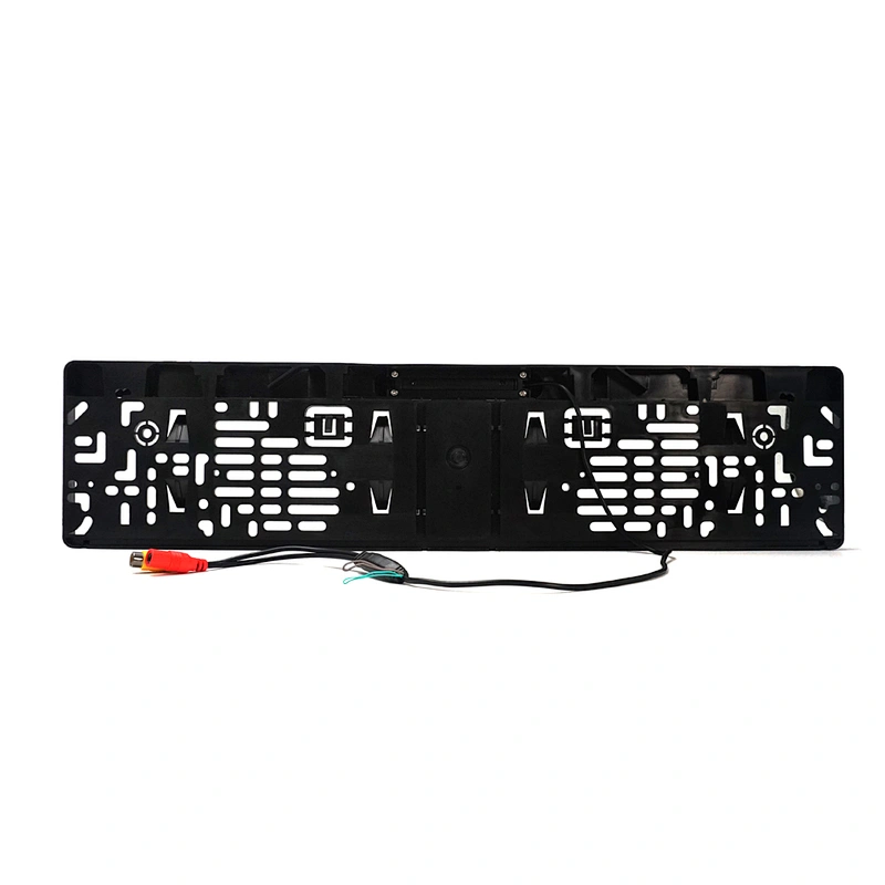 EU license plate camera IR night vision front reverse dual control car camera with 2.4G Transmitter and Receiver