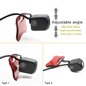 New design sticker mounting Wireless Car back up Camera WIFI car rearview Camera