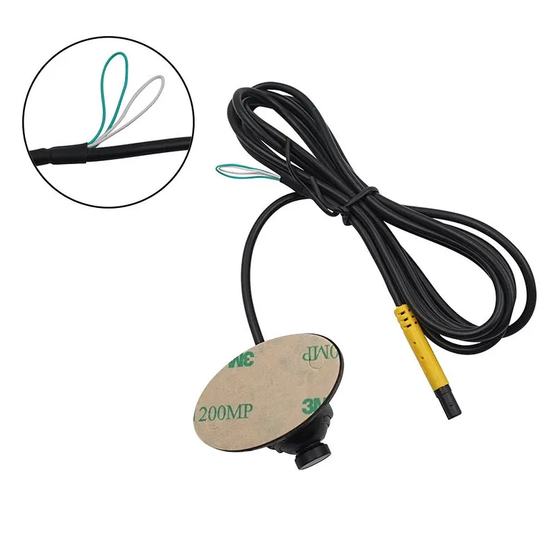 Intelligent wireless button control car side view camera system with 5inch TFT monitor