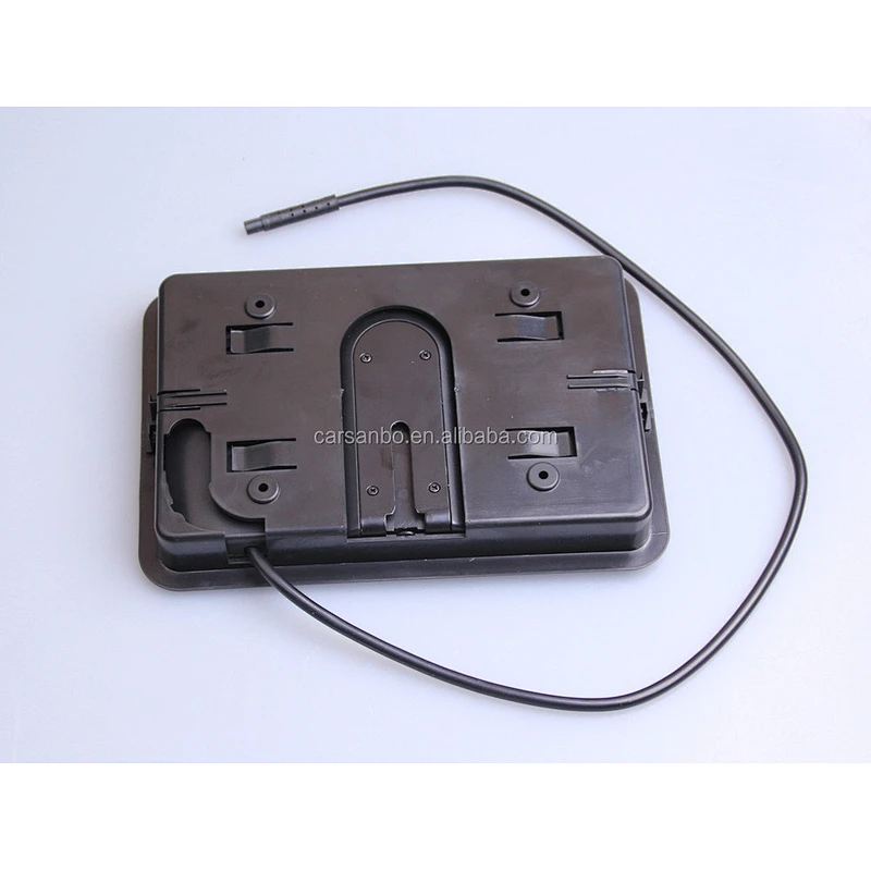 4PIN connector 7 inch motor lcd monitor with Headrest mount frame V2 trigger automatic display