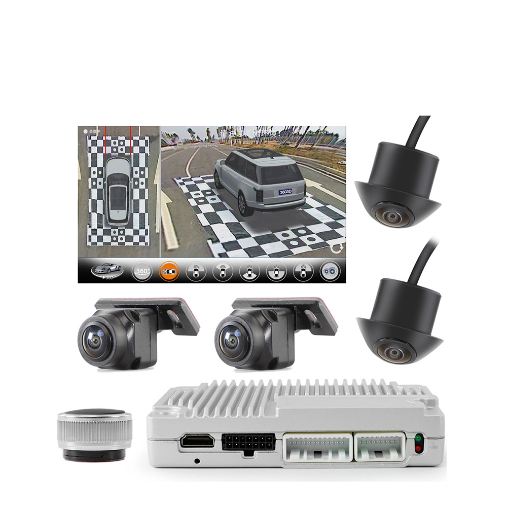 New super night vision  3D 360 around view system for Vezel