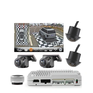 New super night vision  3D 360 around view system for Vezel