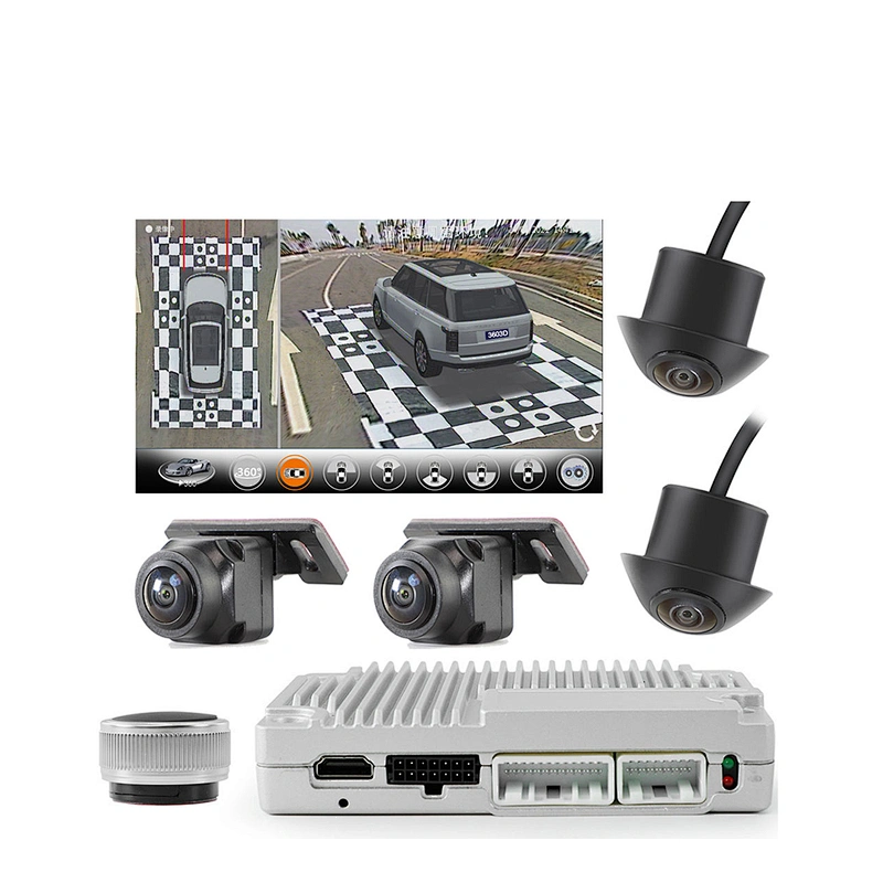 New super night vision  3D 360 around view system for Vezel