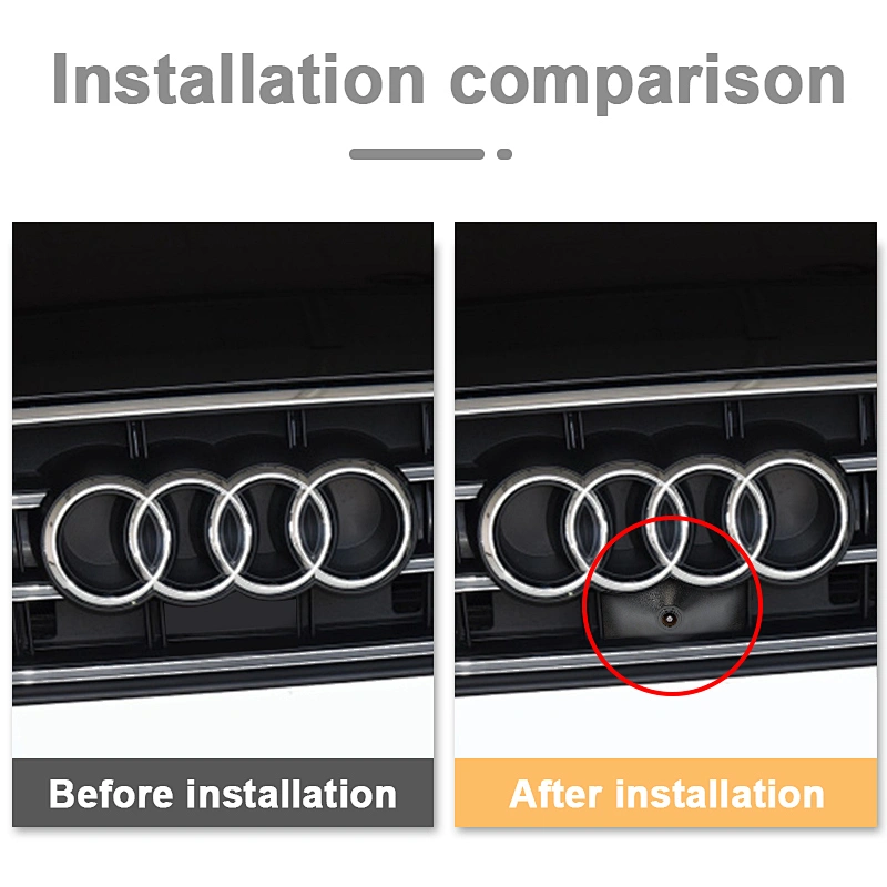 waterproof OEM front view camera used for Audi A6L 2018