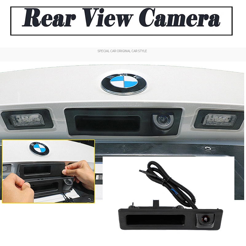 HD oem rearview camera used for BMW  5 series 2011 2012 2014 2015