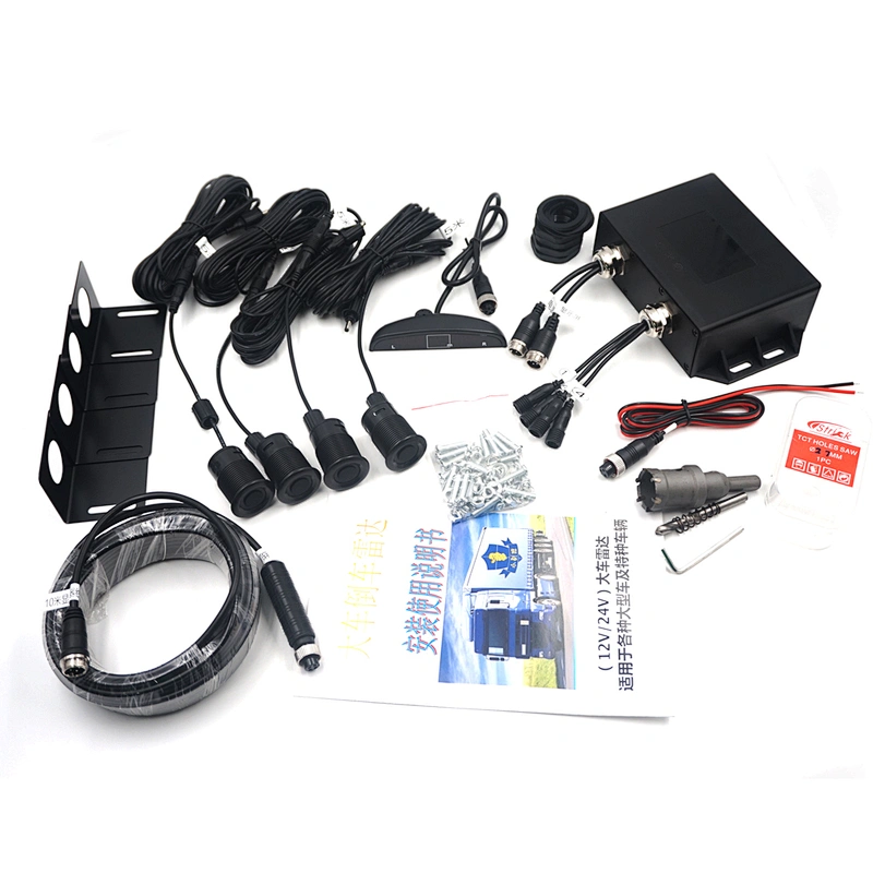 weatherproof truck 4pcs sensors parking sensor with LED display