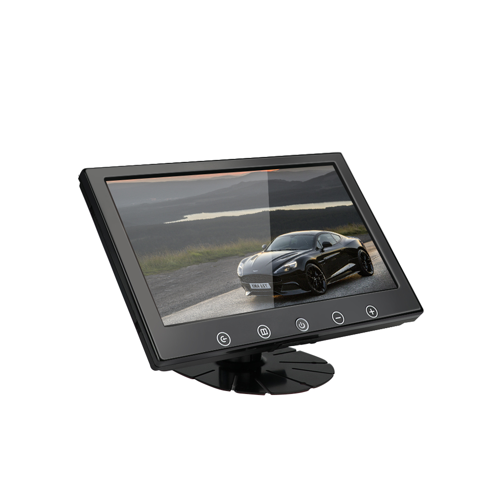 9inch touch key 2 way video input stand alone monitor