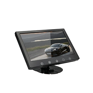 9inch touch key 2 way video input stand alone monitor
