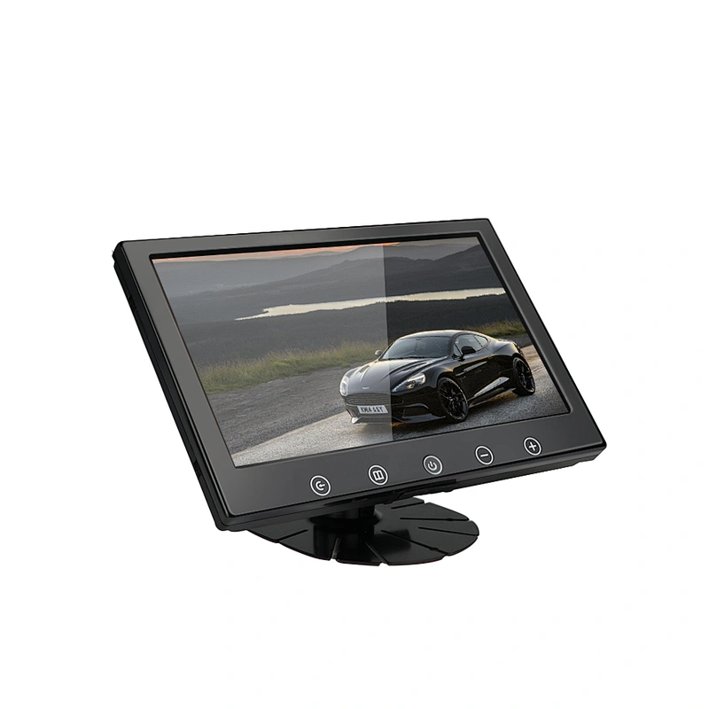 9inch touch key 2 way video input stand alone monitor