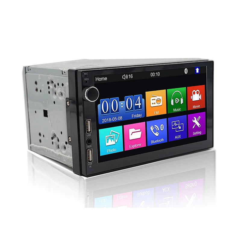 7inch HD full touch screen 2 din car radio with FM
