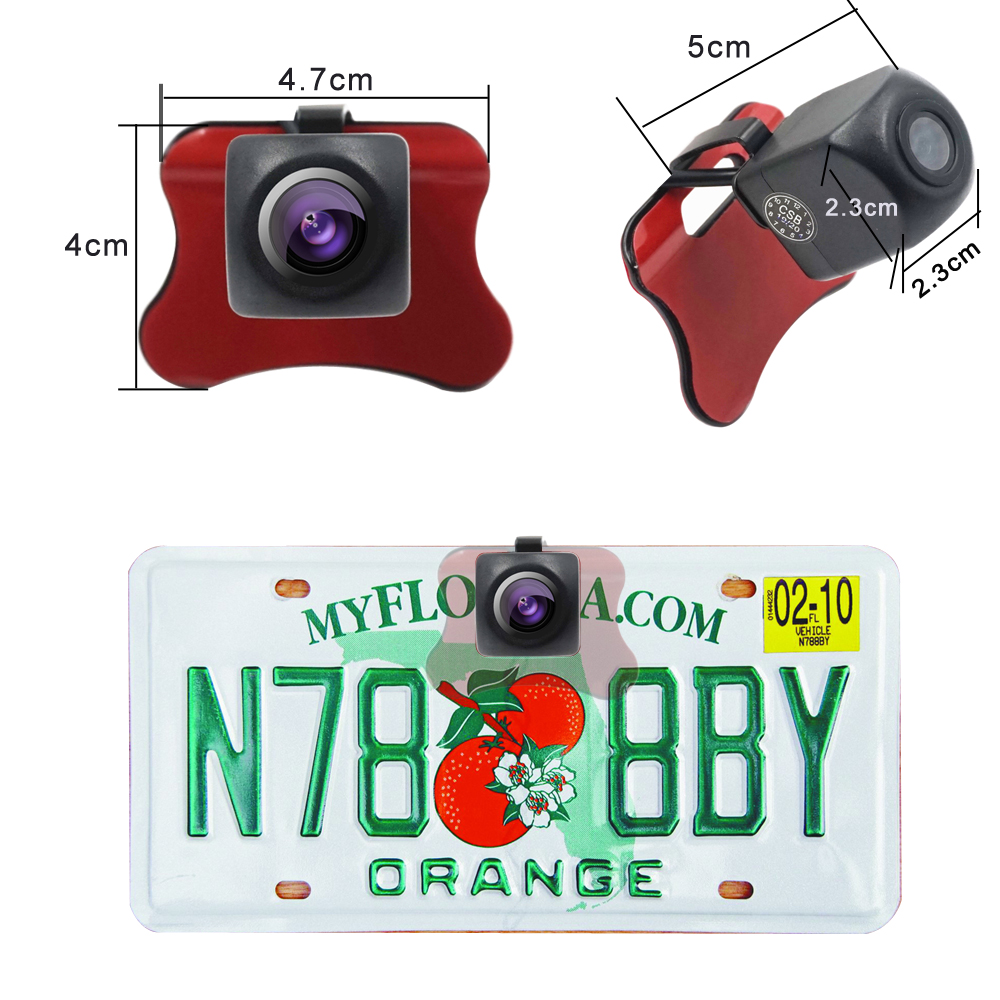 New design sticker mounting Wireless Car back up Camera WIFI car rearview Camera
