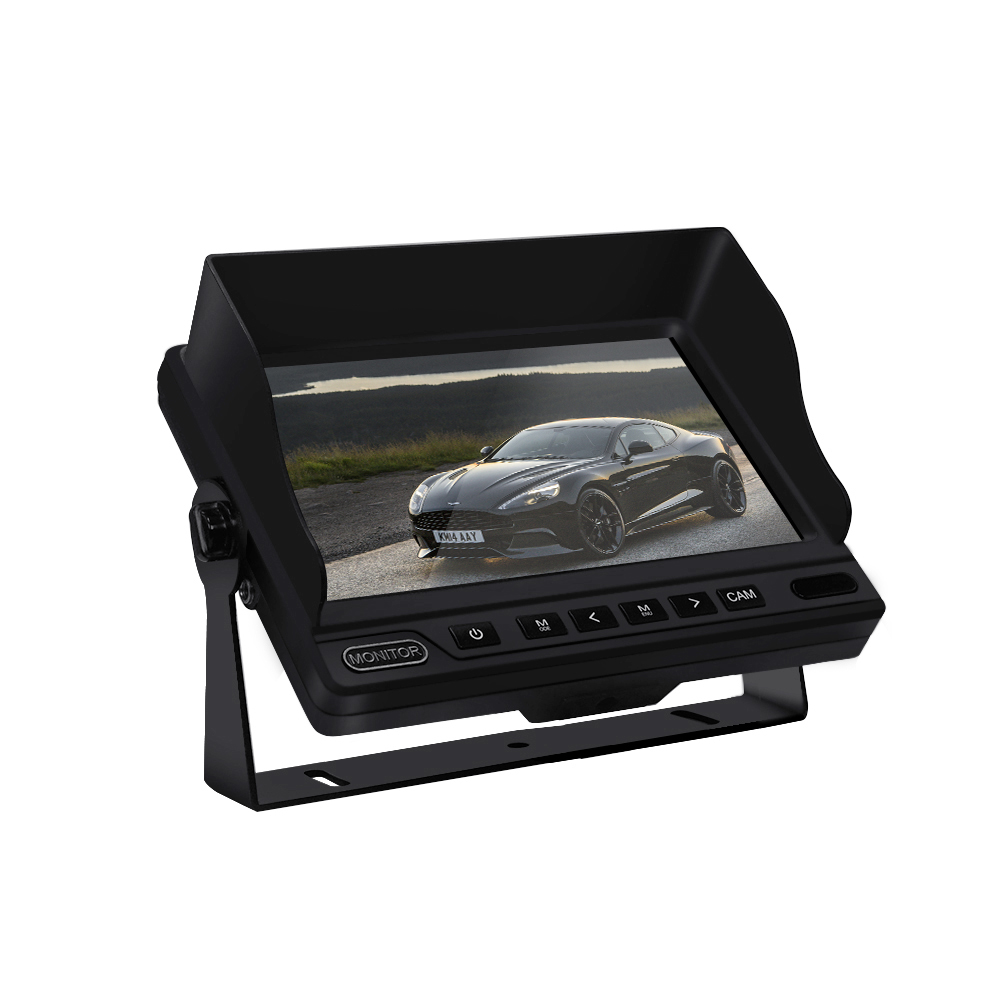 7inch 960P 4 ways IPS stand alone monitor with DVR function