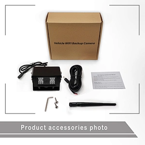 Wifi wireless backup camera for bus rear view