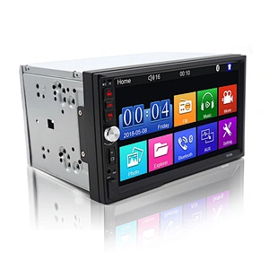 7inch 2 din long body mp5 with mirror link function