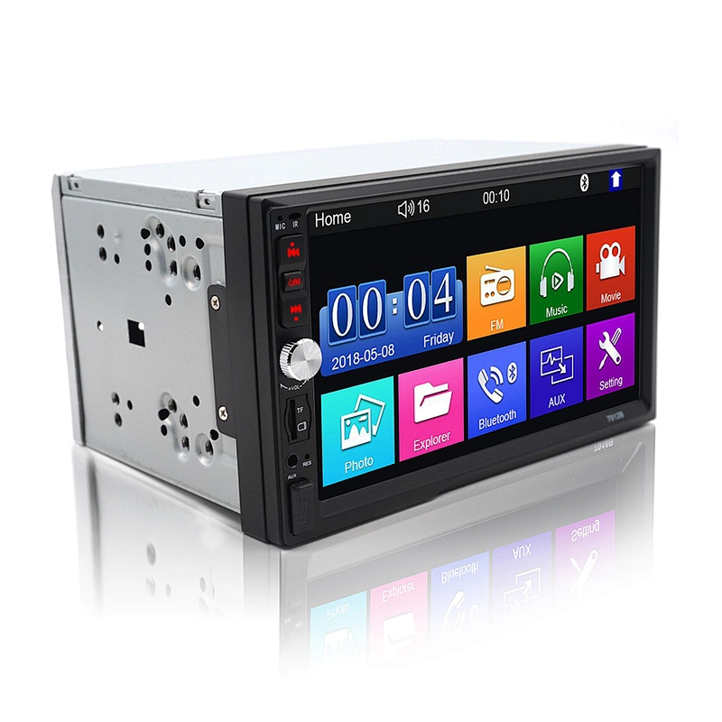 7inch 2 din long body mp5 with mirror link function