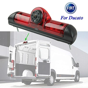Carsanbo Car Brake Light Rear View Reverse Camera For FIAT Ducato,Peugeot Boxer, Citroen Jumper
