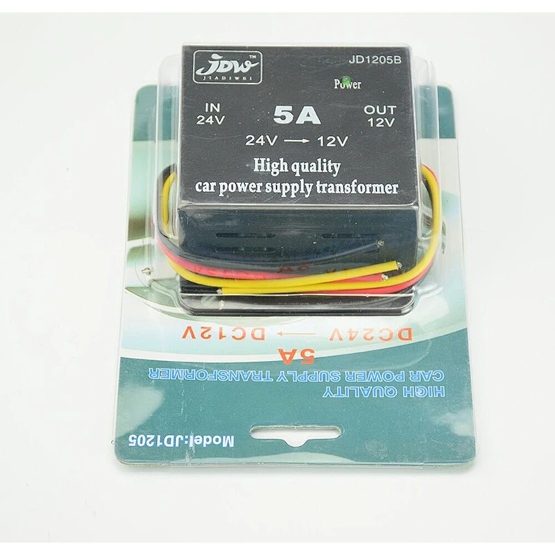 PD5AA 24V to 12V(5A) step-down transformer with ACC cable