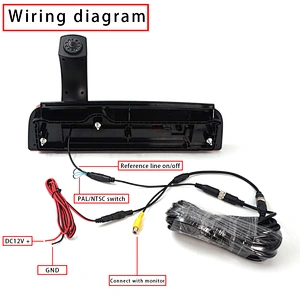 Car Brake Light backup Camera used For Ford Transit 2014---2017