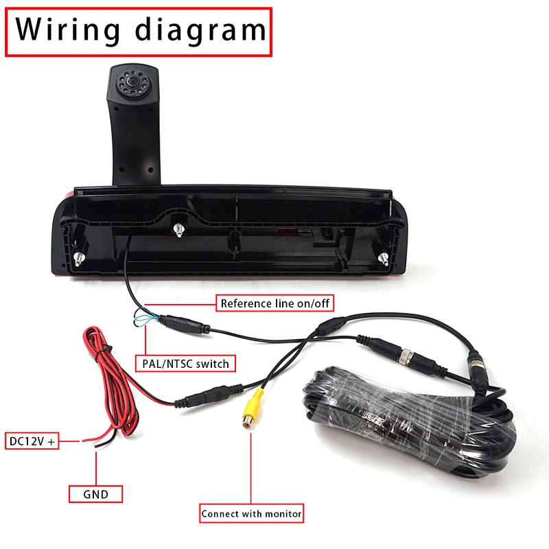 Car Brake Light backup Camera used For Ford Transit 2014---2017