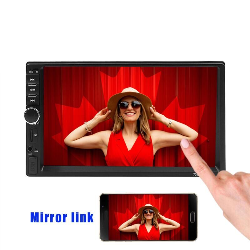 7018B Universal 7inch touch screen support mirror link mp5 player car radio from Carsanbo