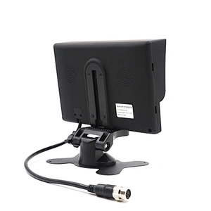 7inch 2 way video input stand alone monitor with sunvisor