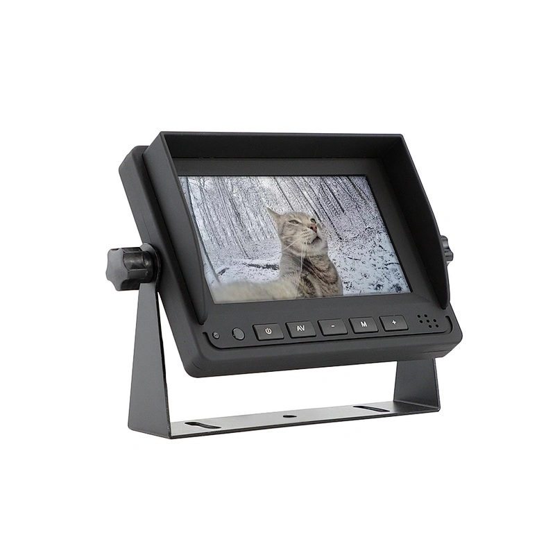 5inch 2 way 1080P stand alone AHD monitor with 4pin connector