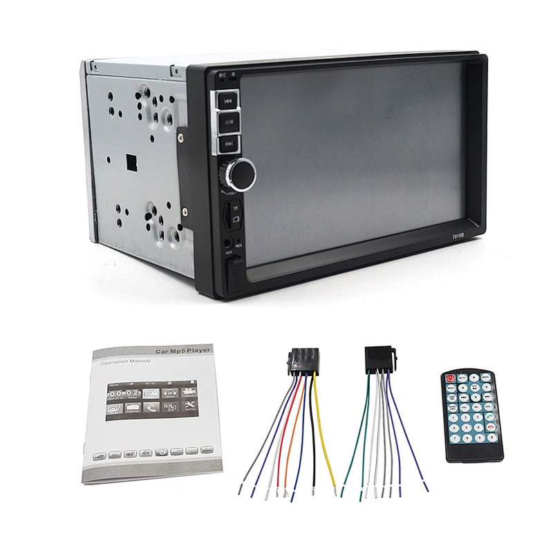 7inch 2 din long body mp5 with mirror link and FM
