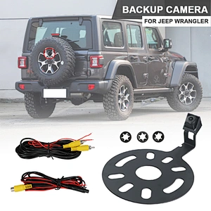 Car Backup Reverse Rear View Camera used for Jeep Wrangler 2007-2018