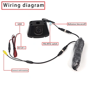 Car Brake Light backup Camera used For Dodge Promaster 2008-2016