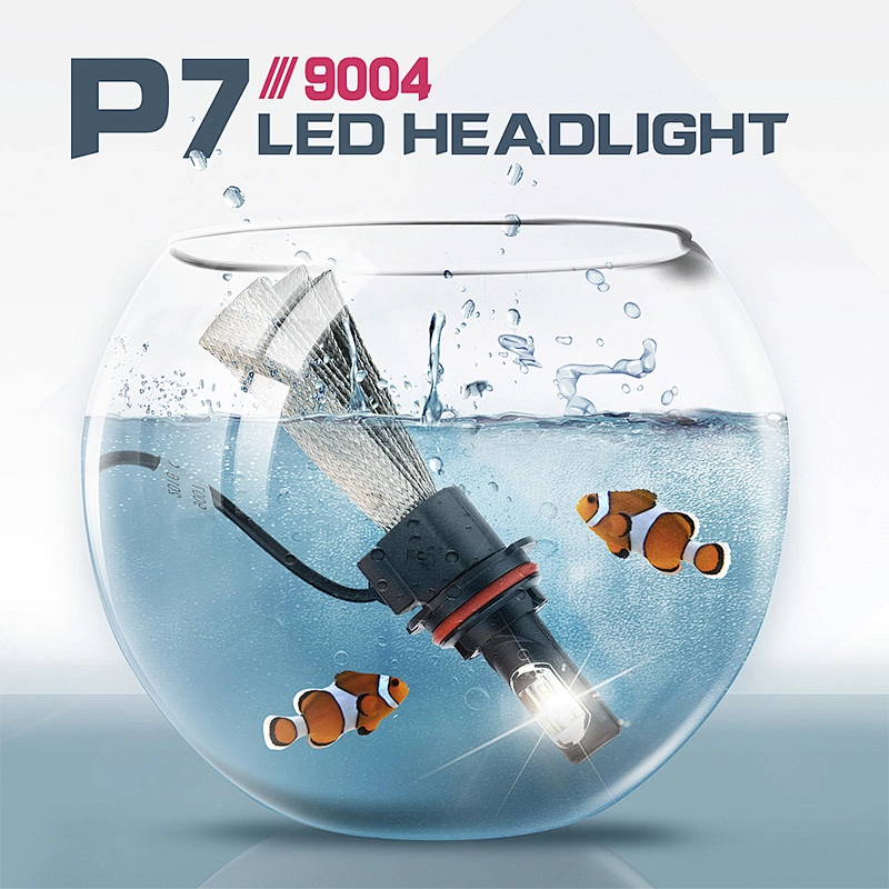 best chip P7 car led lights 9004 6000K led headlight car