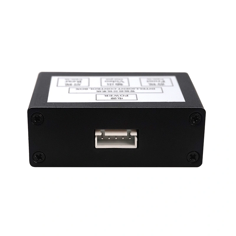 Front and rearview camera switch box for cars