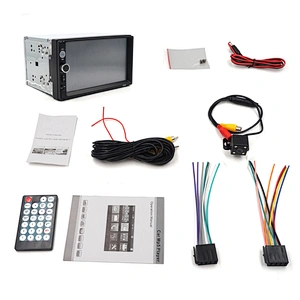 Hot Universal 2DIN car mp5 player Mirror Link and BT touch screen Car Radio Video player