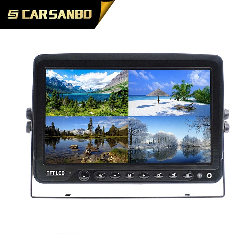 9inch TFT LCD Screen Color Display Car Monitor Rear Camera For Bus Truck RV Van