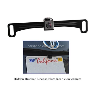 CAM237 License Plate camera with universal bracket/Dual switch(Front&rearview switchable,reference line switchable)